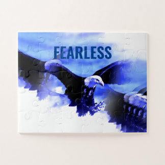 Puzzle Oigle sans peur Motivational Courage Artwork
