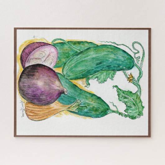 Puzzle Oignons et cukes (Horizontal)