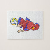 Puzzle Oiseau aux sports de volley-ball (Horizontal)