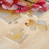 Puzzle Oiseau bleu et blanc eurasien (Côté)