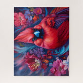 Puzzle Oiseau Cardinal Beau (Vertical)