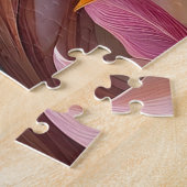 Puzzle Oiseau-chanteur à gorge violette Imaginaire (Côté)