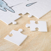 Puzzle Oiseau comique journée pluvieuse de service (Côté)