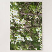 Puzzle Oiseau dans un Dogwood Tree (Vertical)