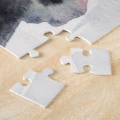 Puzzle Oiseau d'aquarelle d'aspiration de main, canard (Côté)