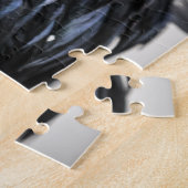 Puzzle Oiseau de corbeau noir (Côté)