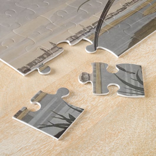 Puzzle Oiseau de Courlis à long bec Audubon (Côté)