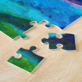 Puzzle oiseau de fleur de paradis (Côté)