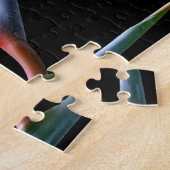 Puzzle Oiseau de fleur de paradis (Côté)