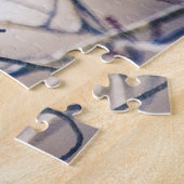 Puzzle Oiseau de Jay bleu surdimensionné (Côté)