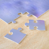 Puzzle Oiseau de mer Jardin bleu Floral BibleÉcriture (Côté)