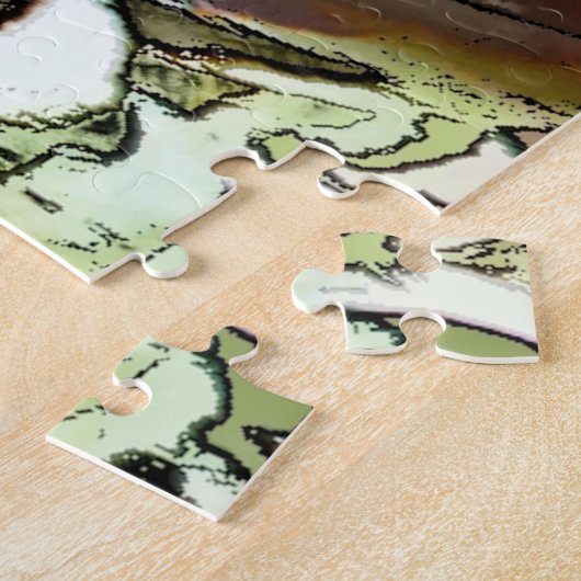 PUZZLE OISEAU DE PREY VULTURE (Côté)