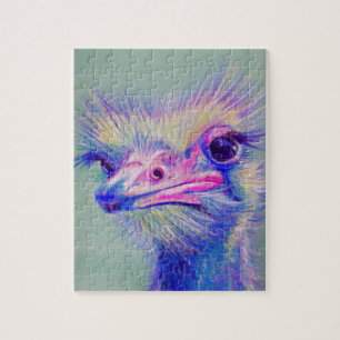 Puzzle Oiseau d'émeu