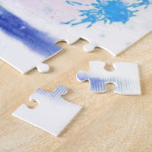 Puzzle Oiseau drôle - Aquarelle - Mignonne (Côté)