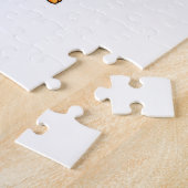 Puzzle Oiseau en mariée avec Voile (Côté)