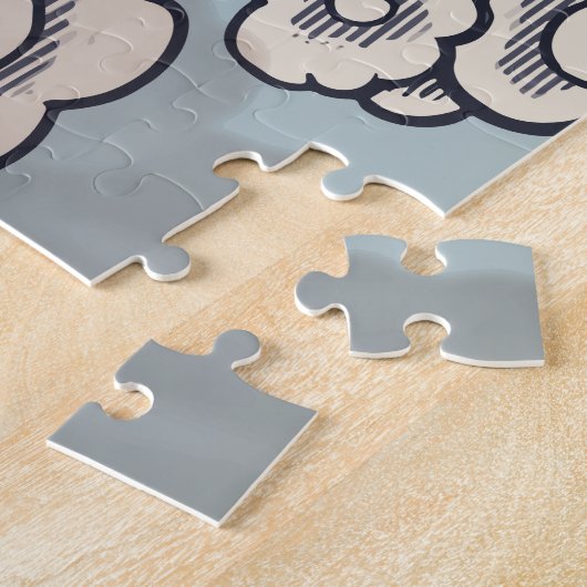 Puzzle Oiseau en vol | Fleurs (Côté)