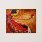 Puzzle Oiseau - Flamant rose - Danseuse de flamengo (Horizontal)