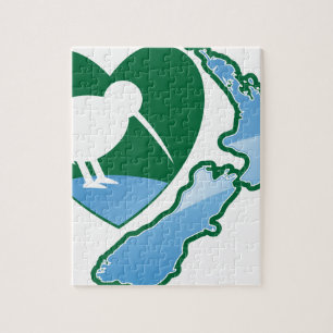 Puzzle Oiseau impressionnant de kiwi de la Nouvelle