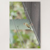 Puzzle oiseau sur fil (Vertical)
