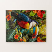 Puzzle Oiseau Toucan coloré (Horizontal)