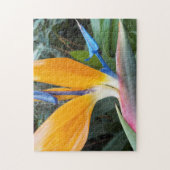 Puzzle Oiseau tropical du Paradis Plante Floral (Vertical)