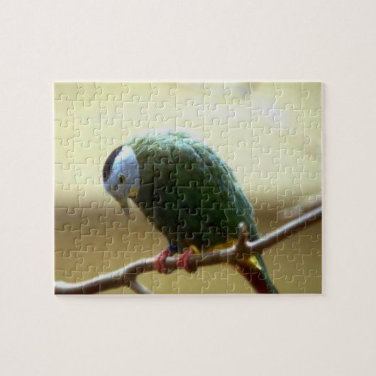 Puzzle Oiseau vert (Horizontal)