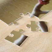 Puzzle Oiseau vert (Côté)