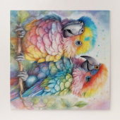 Puzzle Oiseaux arc-en-ciel Parrots 1 (Horizontal)