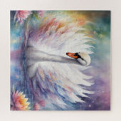 Puzzle Oiseaux arc-en-ciel Swan 1 (Horizontal)