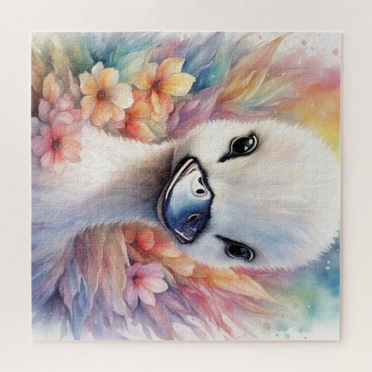 Puzzle Oiseaux arc-en-ciel Swan 2 (Horizontal)