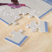 Puzzle Oiseaux autour du monde aquarelle art (Côté)