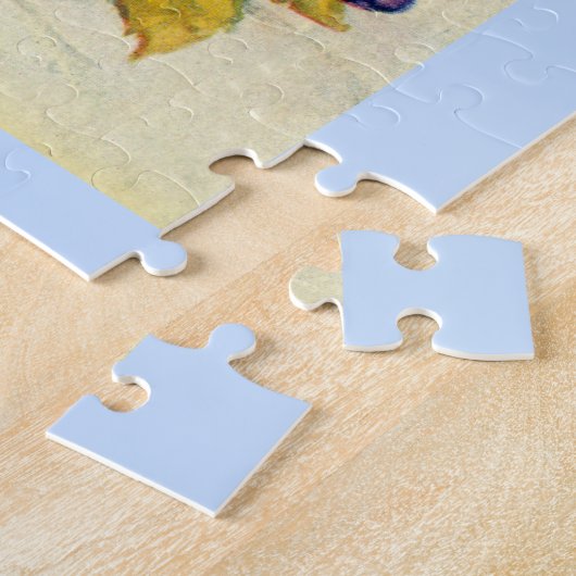 Puzzle Oiseaux bleus (Côté)