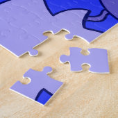 Puzzle Oiseaux Bleus (Côté)
