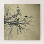 Puzzle Oiseaux dans l'arbre - (Horizontal)
