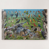 Puzzle Oiseaux de jardin de Rhode Island (Horizontal)