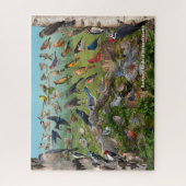 Puzzle Oiseaux de jardin du Massachusetts (Vertical)
