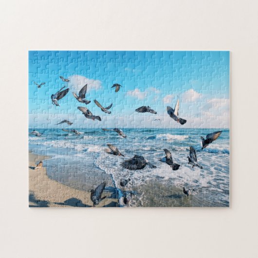 Puzzle Oiseaux de mer (Horizontal)