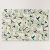 Puzzle Oiseaux de printemps - Colibris - (Horizontal)