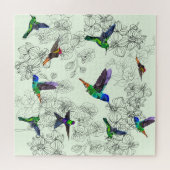 Puzzle Oiseaux de printemps - Colibris (Horizontal)