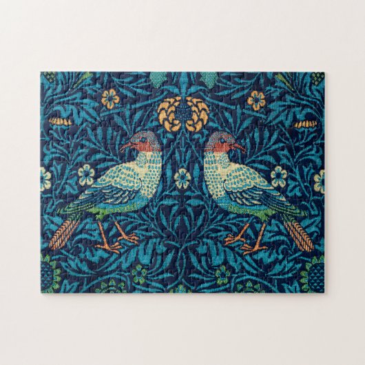 Puzzle Oiseaux de William Morris (Horizontal)