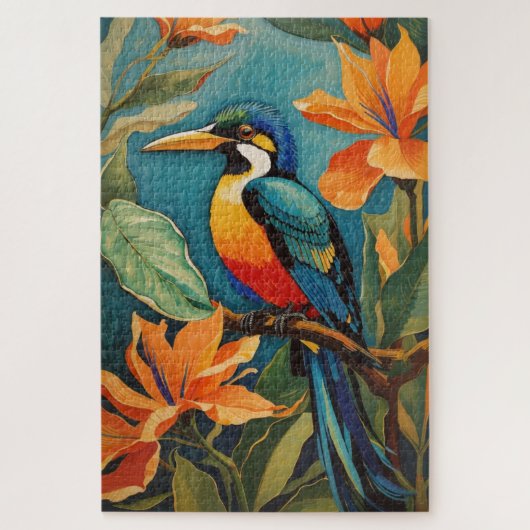 Puzzle Oiseaux du paradis (Vertical)