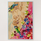 Puzzle oiseaux et baies (Vertical)