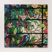 Puzzle Oiseaux et fleurs (Horizontal)