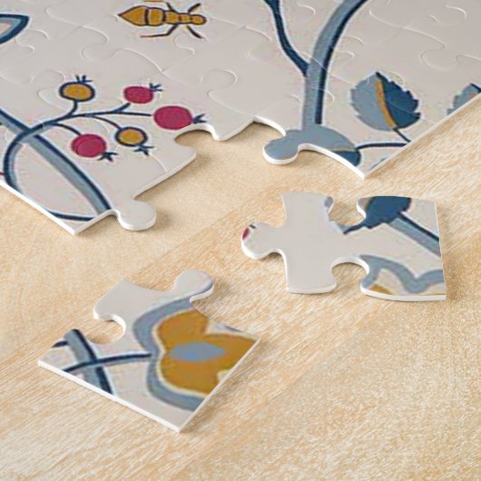 Puzzle Oiseaux et fleurs, William Morris (Côté)