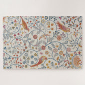 Puzzle Oiseaux et fleurs, William Morris (Horizontal)
