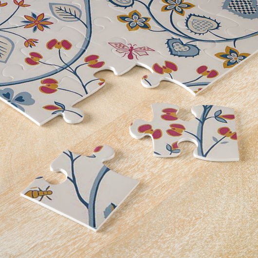 Puzzle Oiseaux et fleurs, William Morris (Côté)