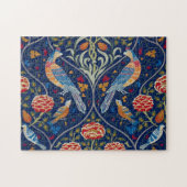 Puzzle Oiseaux et fleurs, William Morris (Horizontal)