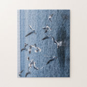 Puzzle oiseaux et mer (Vertical)