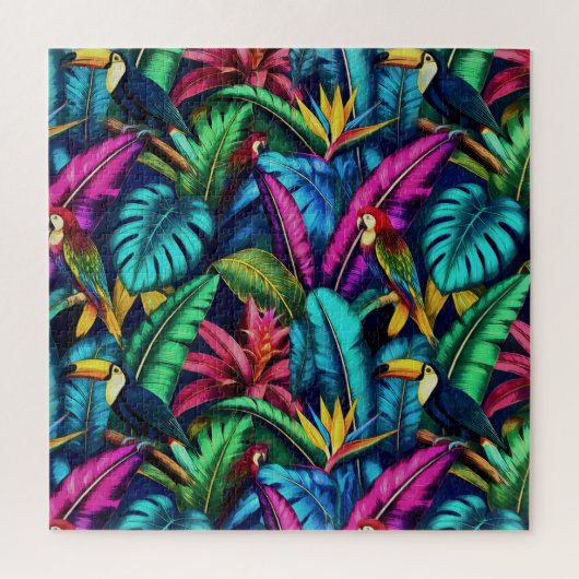 Puzzle Oiseaux Exotiques Jungle Dreams Motif de Surface S (Vertical)