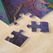 Puzzle Oiseaux Fantastiques Geai Bleu (Côté)